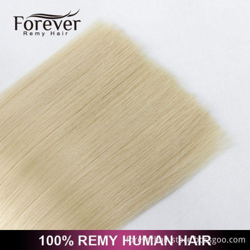 Xuchang Forever Top quality wholesale 100 real Indian remy human blonde #60 double drawn i tips hair extensions